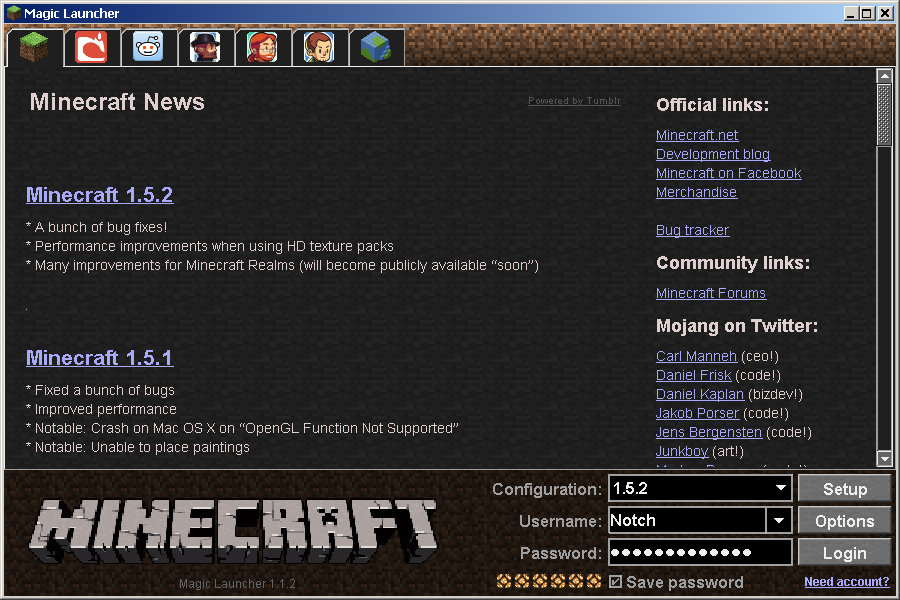 minecraft magic launcher no modloader